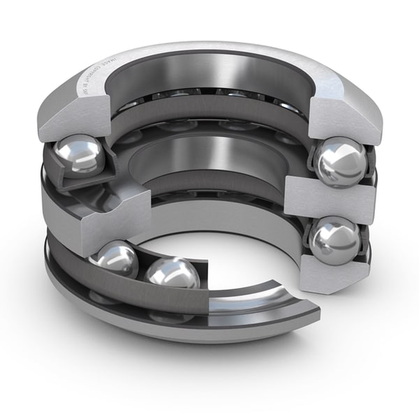 SKF 54306 Zweiseitig wirkendes Axialkugellager mit kugeligen Gehäusescheiben - Bild 1