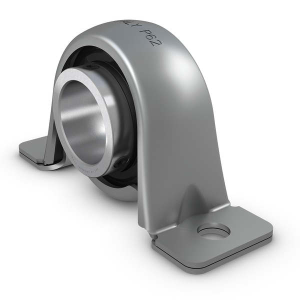 SKF P 30 TF Stehlager-Kugellagereinheit mit Stahlblechgehäuse und breiter ausgeführtem Innenring - Bild 1