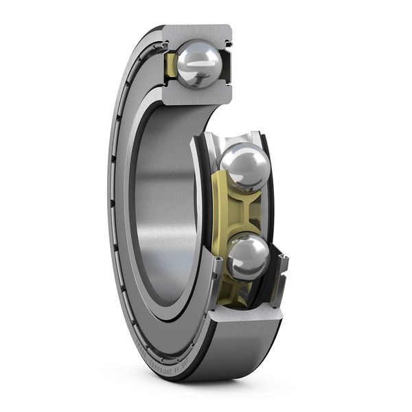 SKF E2.6000-2Z/C3 Rillenkugellager mit Dichtungen oder Deckscheiben - Bild 1