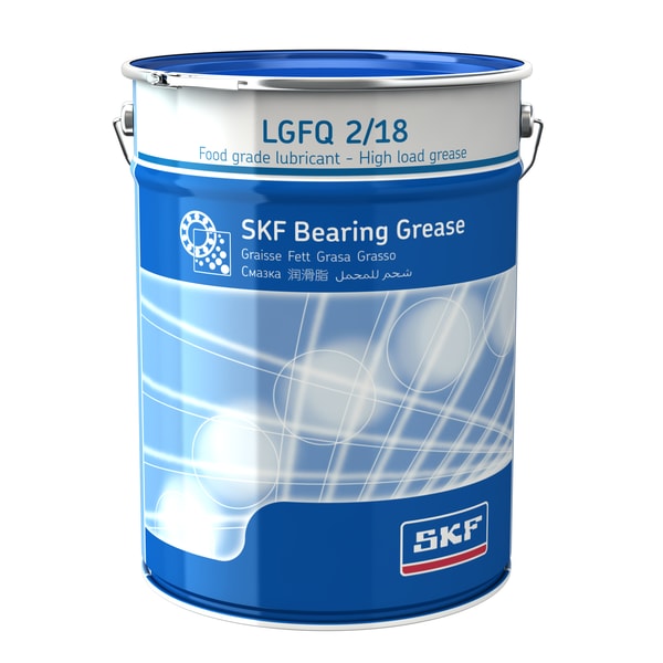 SKF LGFQ 2/18 Grasso per uso alimentare per carichi elevati, resistente all'acqua e a largo intervallo di temperatura - Bild 1