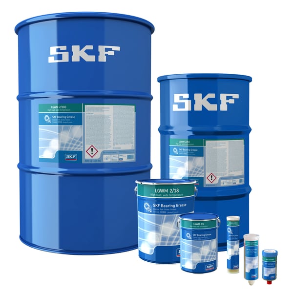 SKF LGWM 2/18 Wälzlagerfett für hohe Belastungen und einen großen Temperaturbereich - Bild 3