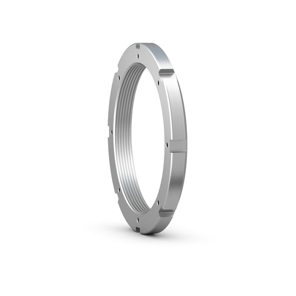 SKF HM 3060 Wellenmutter mit metrischem Trapezgewinde, Befestigung durch Scheibe - Bild 1