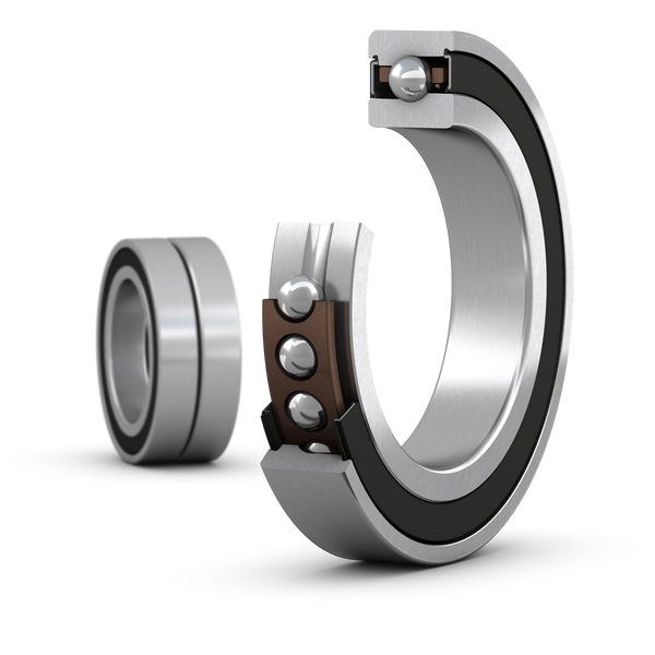 SKF S7003 CE/P4ADBB Zusammengepasster Satz aus zwei einreihigen Hochleistungs-Schrägkugellagern, Reihe „Super-Precision“, Bauform E, mit Dichtungen - Bild 1
