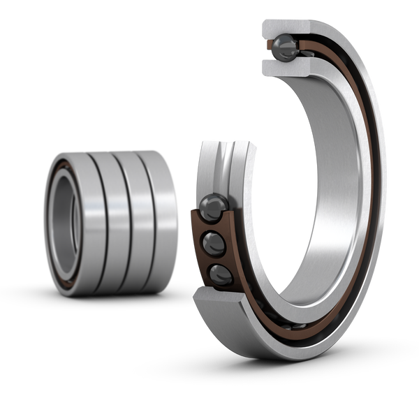 SKF 7017 ACE/HCP4AQBCB Matched set of four super-precision, high-speed E design, single row angular contact ball bearings - Bild 1