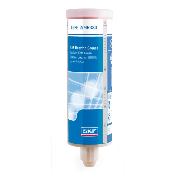 SKF LGFG 2/MR380 Cartucho de recarga lleno de grasa, sin batería, para lubricadores electromecánicos de punto único - Bild 1