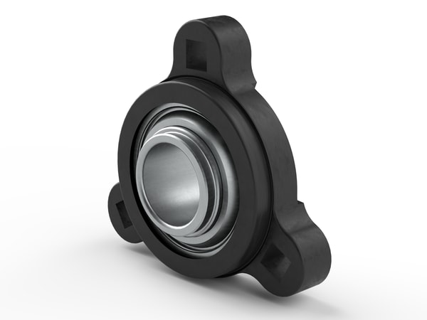 SKF PER.HCNF3X206ATN-A Unidade de rolamento de esferas com flange, caixa em material compósito ou ferro fundido - Bild 1