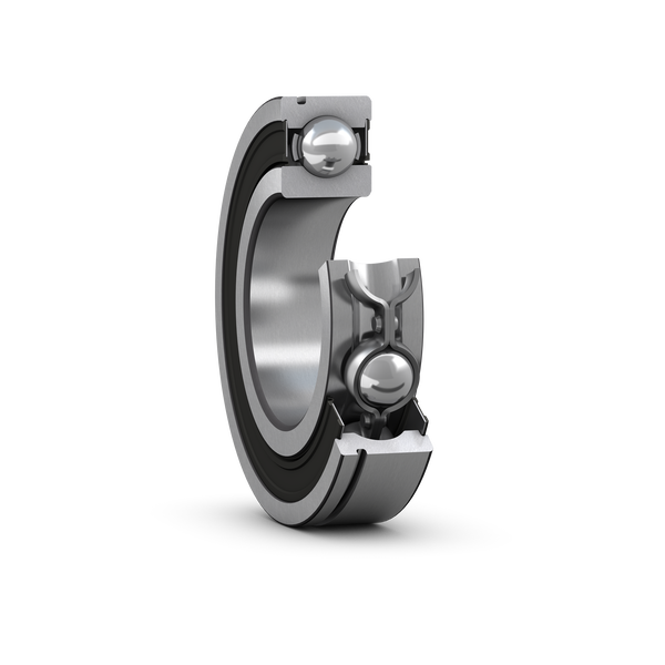 SKF 6207-2RS1N Rillenkugellager mit Sprengringnut und integrierter Abdichtung - Bild 1