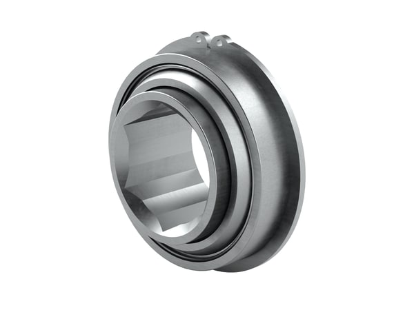 SKF PER.204HRR2-C Specielt kugleleje med sekskantet boring, cylindrisk yderflade og yderst effektive snavsafvisende tætninger - Bild 1