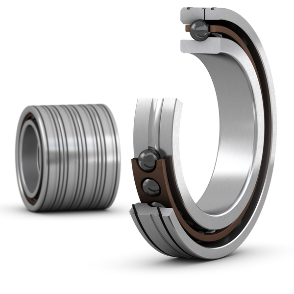 SKF 7014 ACE/HCP4ALQBCA Zusammengepasster Satz aus vier einreihigen Hochleistungs-Schrägkugellagern, Reihe „Super-Precision“, Bauform E - Bild 1
