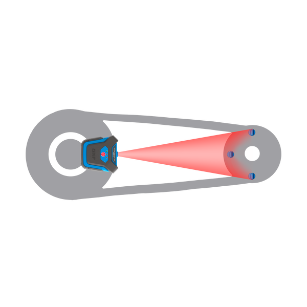 SKF TKBA 11 Einfache Riemenausrichtung, Laufseite, roter Laser, 1 Lasereinheit - Bild 4