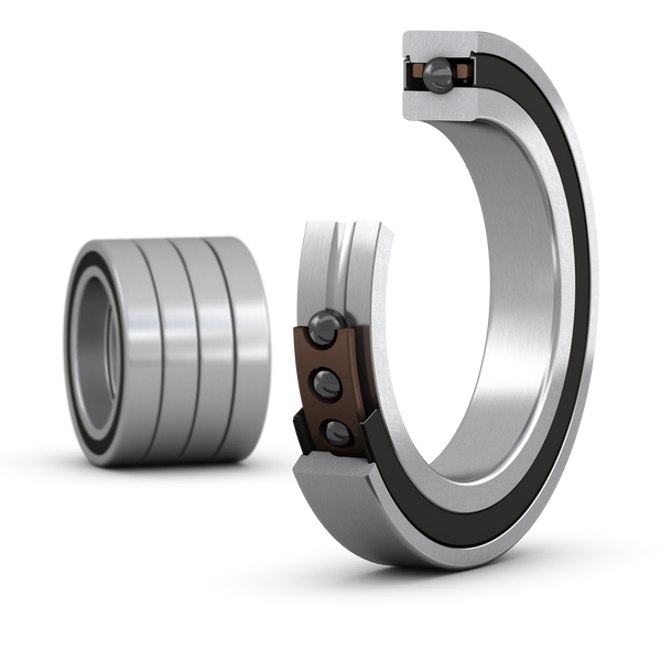 SKF S71914 ACB/HCP4AQGA Zusammengepasster Satz aus vier einreihigen Hochleistungs-Schrägkugellagern, Reihe „Super-Precision“, Bauform B, mit Dichtungen - Bild 1