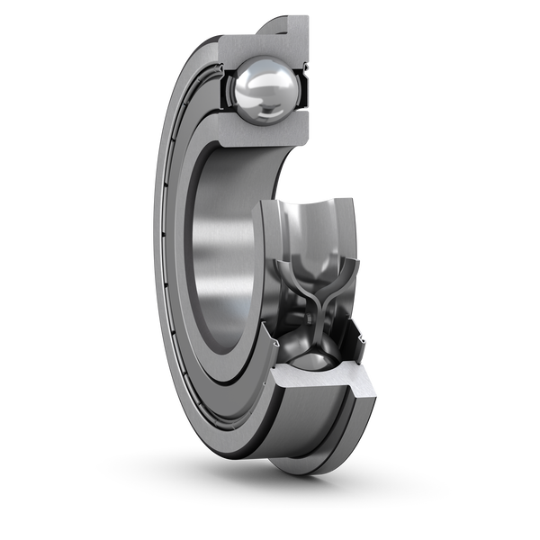 SKF W 628/6 R-2Z Rillenkugellager aus nichtrostendem Stahl mit geflanschtem Außenring und integrierter Abdichtung - Bild 1