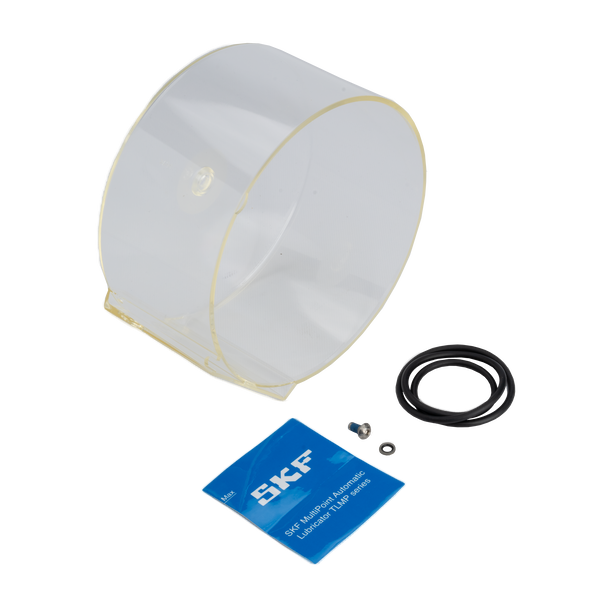 SKF TLMP 1-R Réservoir transparent de rechange avec joint et étiquettes pour distributeur de lubrifiant multipoint - Bild 1