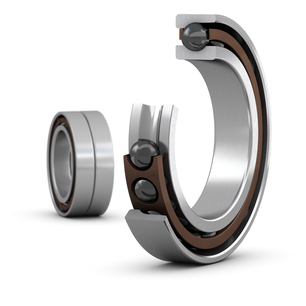 SKF 7202 ACD/HCP4ADBD Zusammengepasster Satz aus zwei einreihigen Hochleistungs-Schrägkugellagern, Reihe „Super-Precision“, Bauform D - Bild 1