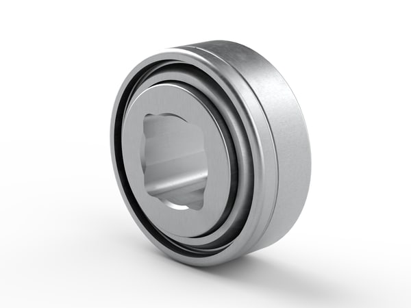 SKF PER.GW208SPP17 Roulement à billes spécial à alésage carré, surface extérieure cylindrique et joints à trois lèvres très efficaces contre les contaminants - Bild 1