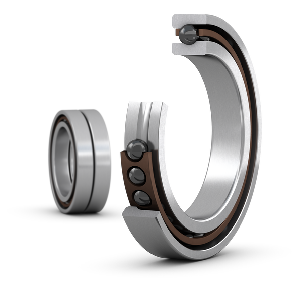 SKF 7015 CE/HCP4ADBB Matched set of two super-precision, high-speed E design, single row angular contact ball bearings - Bild 1