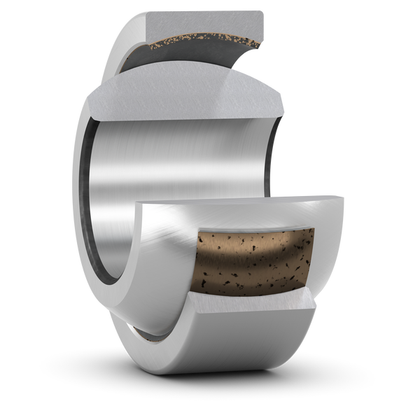 SKF GEH 17 C Radial-Gelenklager, wartungsfrei, metrische Größen - Bild 1