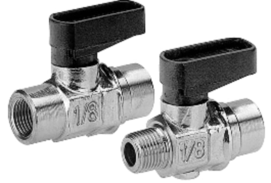 Aventics 1823391907 2/2-Wegeventil-Absperrhahn Serie SC01 1823391907 - Bild 1