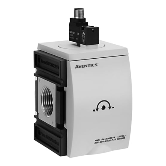 Aventics R412009374 Befüllventil elektrisch Betätigt Serie AS5-SSV R412009374 - Bild 1