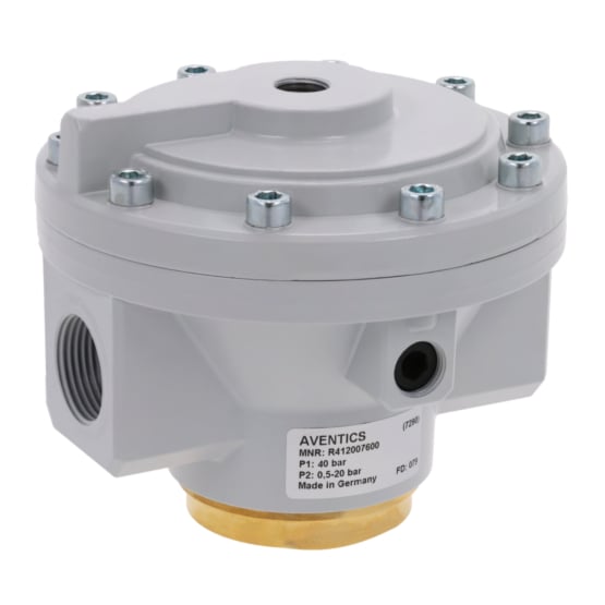 Aventics R412006577 Druckregelventil Serie MU1-RGS R412006577 - Bild 1
