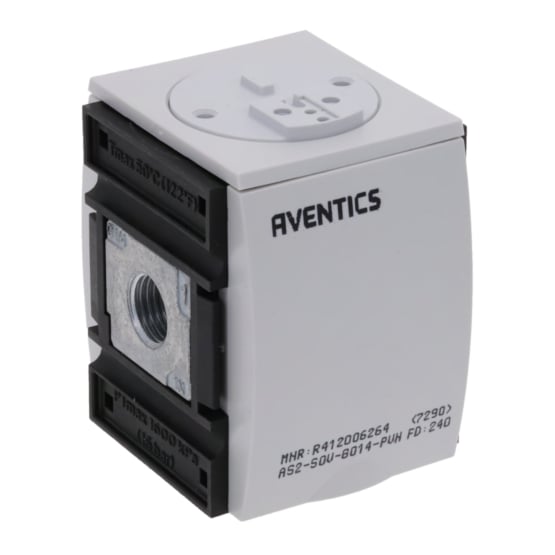 Aventics R412009268 3/2-Wegeventil elektrisch Betätigt Serie AS5-SOV R412009268 - Bild 1