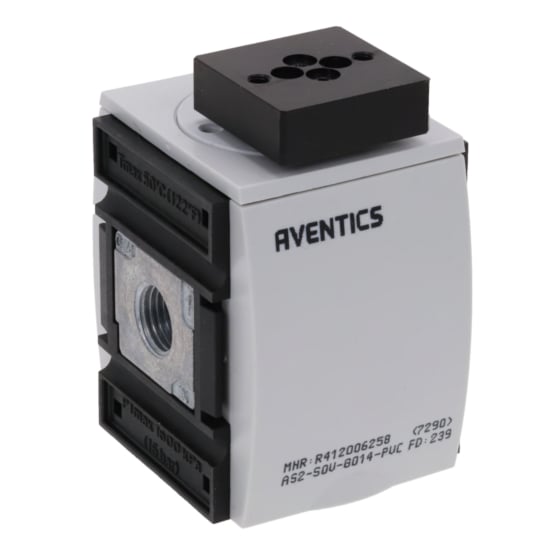 Aventics R412007258 3/2-Wegeventil elektrisch Betätigt Serie AS3-SOV R412007258 - Bild 1
