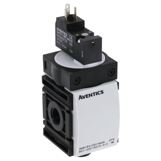 Aventics R412014666 3/2-Wegeventil elektrisch Betätigt Serie AS1-SOV R412014666 - Bild 1