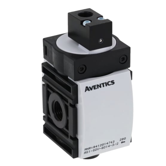 Aventics R412014743 3/2-Wegeventil pneumatisch Betätigt Serie AS1-SOV R412014743 - Bild 1