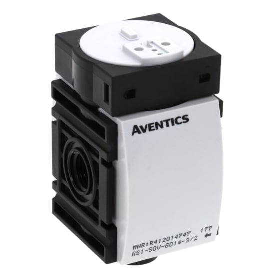 Aventics R412014747 3/2-Wegeventil elektrisch Betätigt Serie AS1-SOV R412014747 - Bild 1