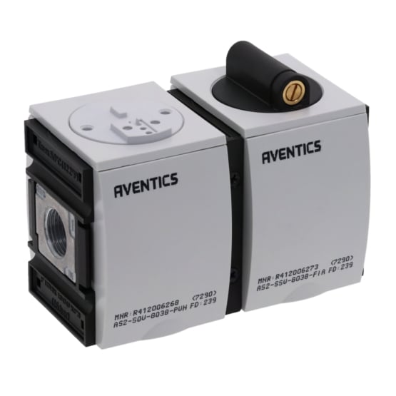 Aventics R412006282 Befülleinheit elektrisch Betätigt Serie AS2-SSU R412006282 - Bild 1