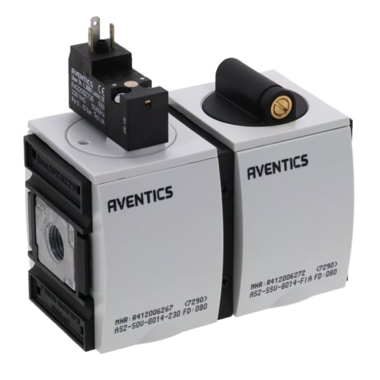 Aventics R412006283 Befülleinheit elektrisch Betätigt Serie AS2-SSU R412006283 - Bild 1