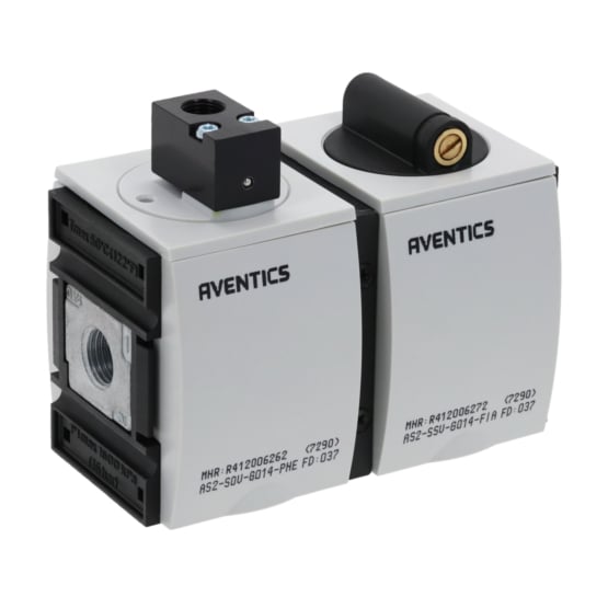 Aventics R412006276 Befülleinheit pneumatisch Betätigt Serie AS2-SSU R412006276 - Bild 1