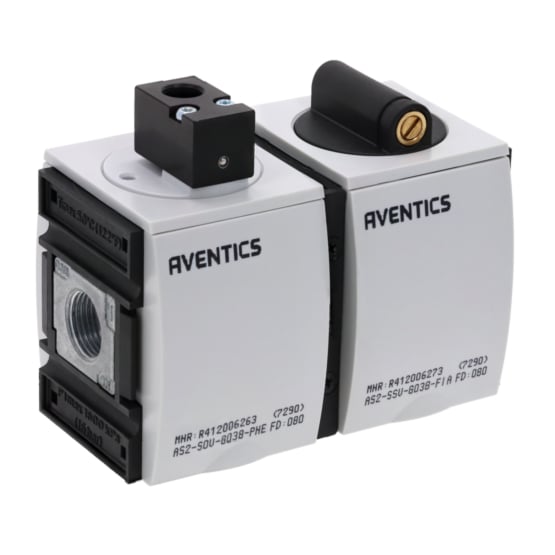 Aventics R412006281 Befülleinheit pneumatisch Betätigt Serie AS2-SSU R412006281 - Bild 1