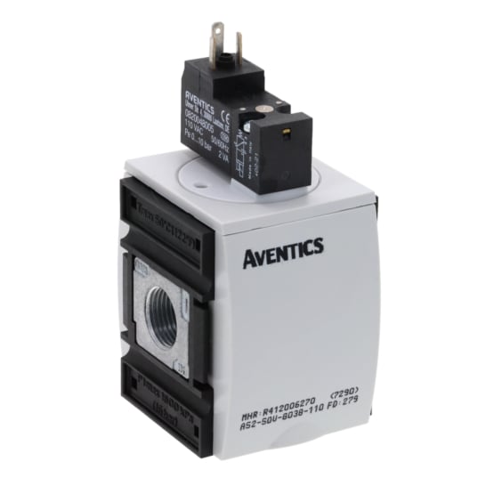 Aventics R412006270 3/2-Wegeventil elektrisch Betätigt Serie AS2-SOV R412006270 - Bild 1