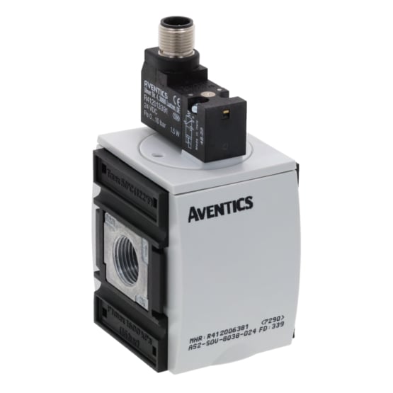 Aventics R412006381 3/2-Wegeventil elektrisch Betätigt Serie AS2-SOV R412006381 - Bild 1