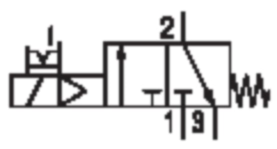 Aventics 5796405280 3/2-Wegeventil Serie 579 5796405280 - Bild 2