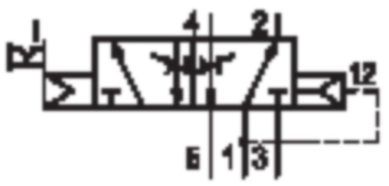 Aventics 5727475302 5/2-Wegeventil Serie 740 5727475302 - Bild 2