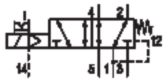 Aventics 5763600220 5/2-Wegeventil Serie CD01-PA 5763600220 - Bild 2