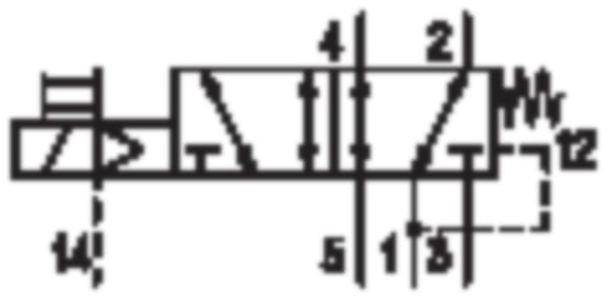 Aventics 5763605670 5/2-Wegeventil Serie CD01-PA 5763605670 - Bild 2