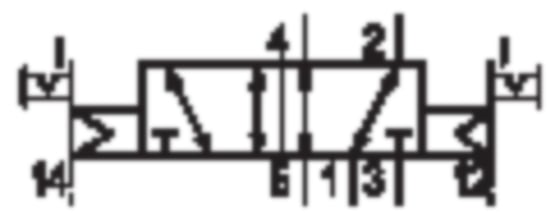 Aventics 5776285302 5/2-Wegeventil Serie CD07 5776285302 - Bild 2