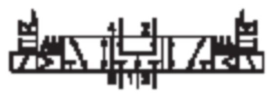 Aventics R412000219 5/3-Wegeventil Serie CD12 R412000219 - Bild 2