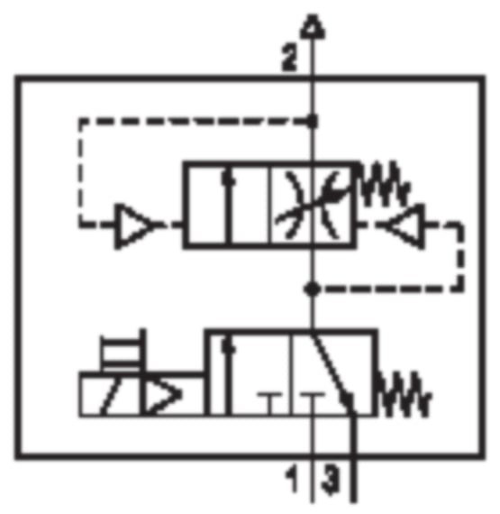 Aventics G652A6S620A00F1 Befülleinheit elektrisch Betätigt Serie 652 G652A6S620A00F1 - Bild 2