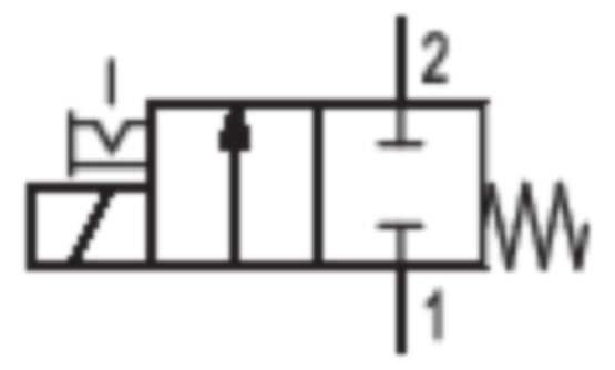 Aventics 5894000220 2/2-Wegeventil Serie 589 5894000220 - Bild 2