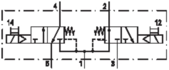 Aventics 5763950620 2x3/2-Wegeventil Serie CD01-PA 5763950620 - Bild 2