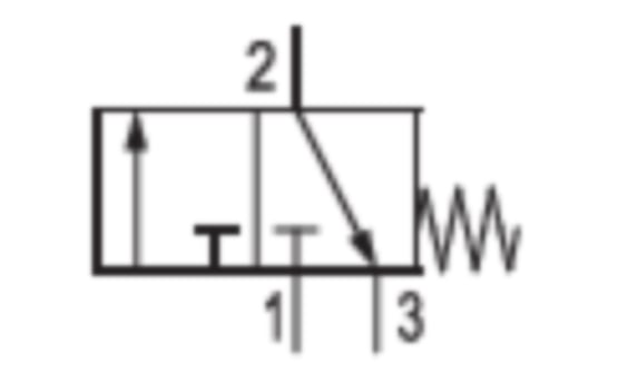 Aventics R412014669 3/2-Wegeventil elektrisch Betätigt Serie AS1-SOV R412014669 - Bild 2