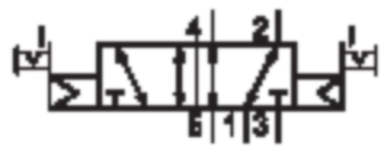 Aventics 5777255302 5/2-Wegeventil Serie CD04 5777255302 - Bild 2