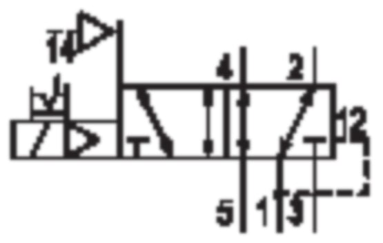 Aventics R412004730 5/2-Wegeventil Serie CD01-PA R412004730 - Bild 2