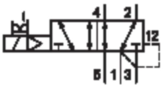 Aventics 5763510620 5/2-Wegeventil Serie CD01-PA 5763510620 - Bild 2