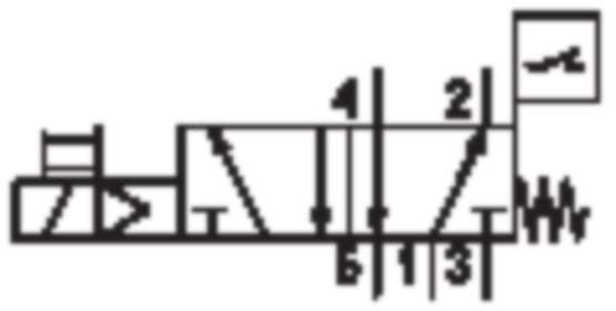 Aventics R422002521 5/2-Wegeventil Serie IS12-PD, Größe 1 R422002521 - Bild 2