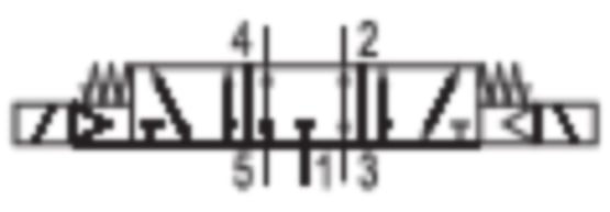Aventics 5763810920 5/3-Wegeventil Serie CD01-PA 5763810920 - Bild 2